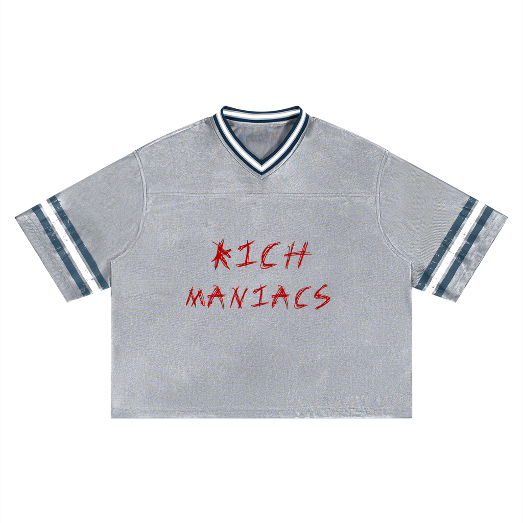 Unisex Boxy Striped Soccer Jersey